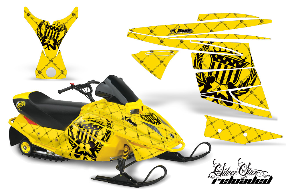 Ski-Doo Mini Z Graphics Kit SSR BY